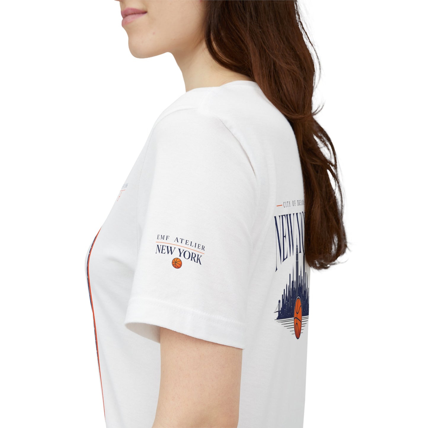 EMF Atelier New York – City of Dreams Tee  Where luxury streetwear meets the energy of New York City.