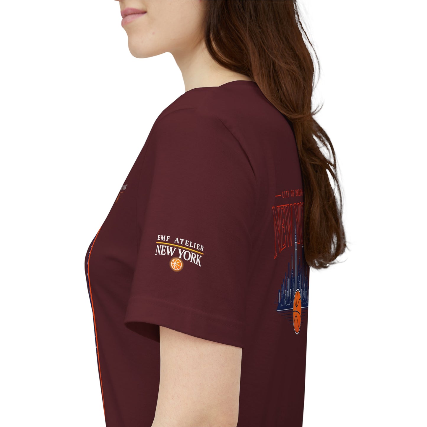 EMF Atelier New York – City of Dreams Tee  Where luxury streetwear meets the energy of New York City.
