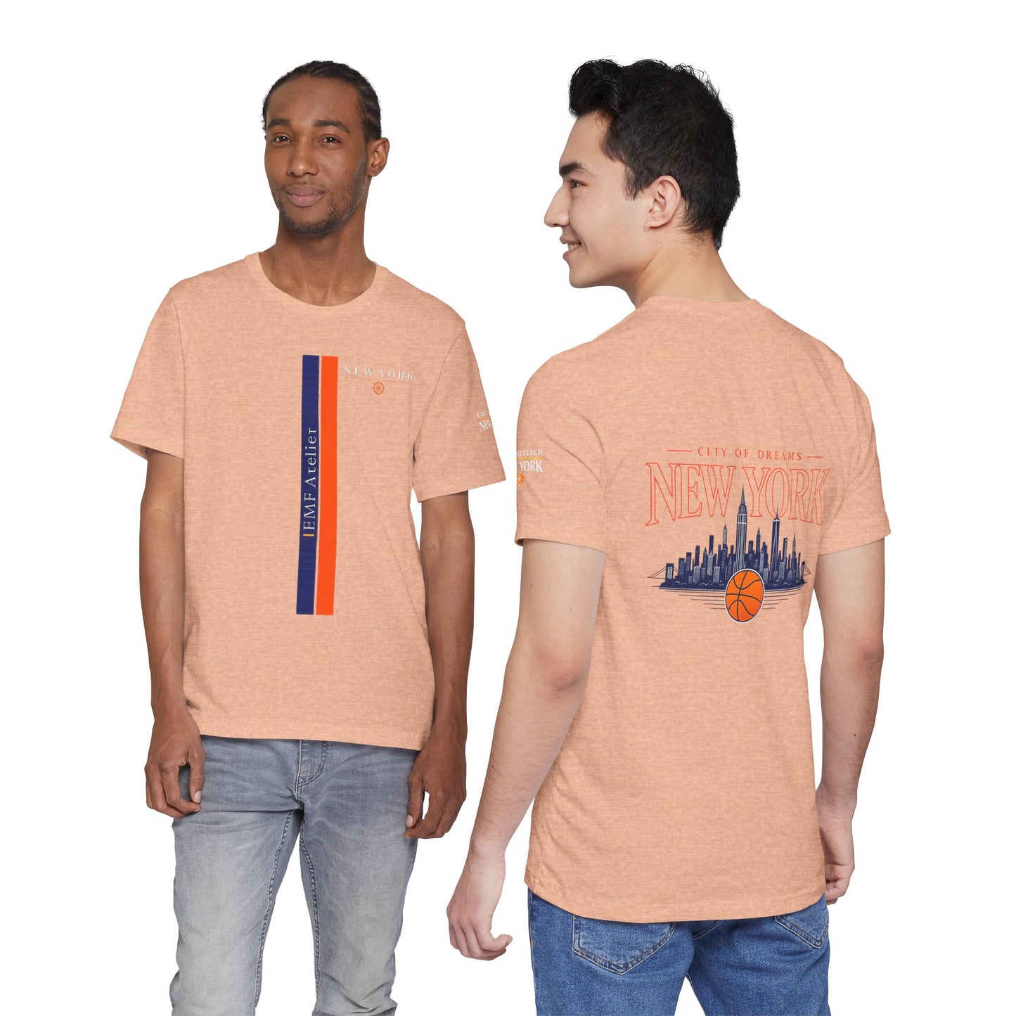 EMF Atelier New York – City of Dreams Tee  Where luxury streetwear meets the energy of New York City.
