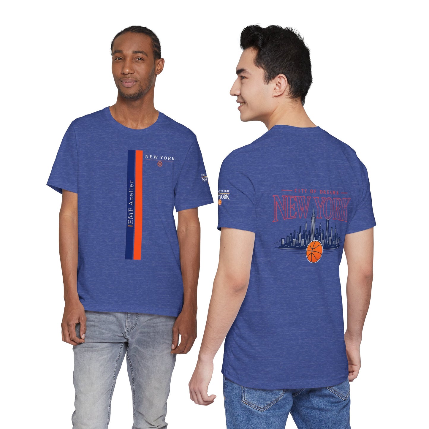 EMF Atelier New York – City of Dreams Tee  Where luxury streetwear meets the energy of New York City.